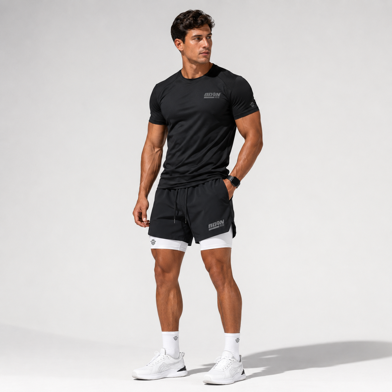 Men Active Workout Shorts