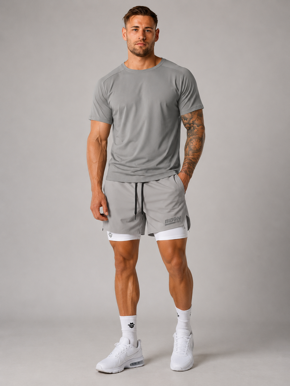 Men Active Workout Shorts